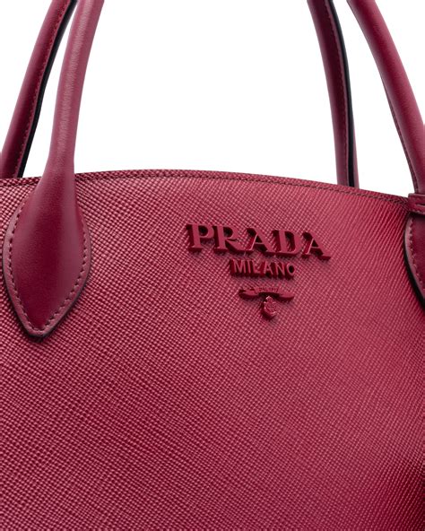 prada saffiano monochrome|prada saffiano lux bag.